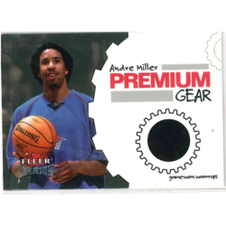 ANDRE MILLER 2002-03 FLEER PREMIUM WARM-UP JERSEY