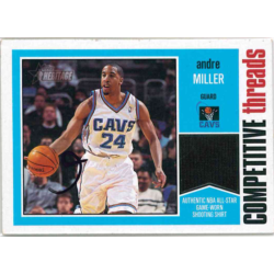 ANDRE MILLER 2002 TOPPS HERITAGE COMPETITIVE THREADS SHOOTING SHIRT