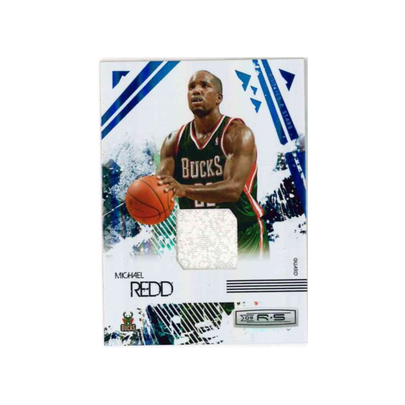 MICHAEL REDD 2009 PANINI ROOKIES & STARS LONGEVITY BLUE JERSEY /25