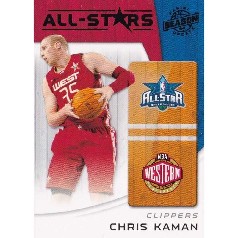 CHRIS KAMAN 2010-11 PANINI SEASON UPDATE ALL-STARS