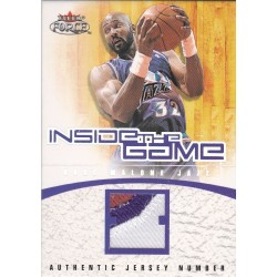 KARL MALONE 2001 FLEER FORCE INSIDE THE GAME PATCH NG-KM 64/99