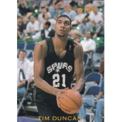 TIM DUNCAN 1997 SKYBOX PREMIUM AND ONE