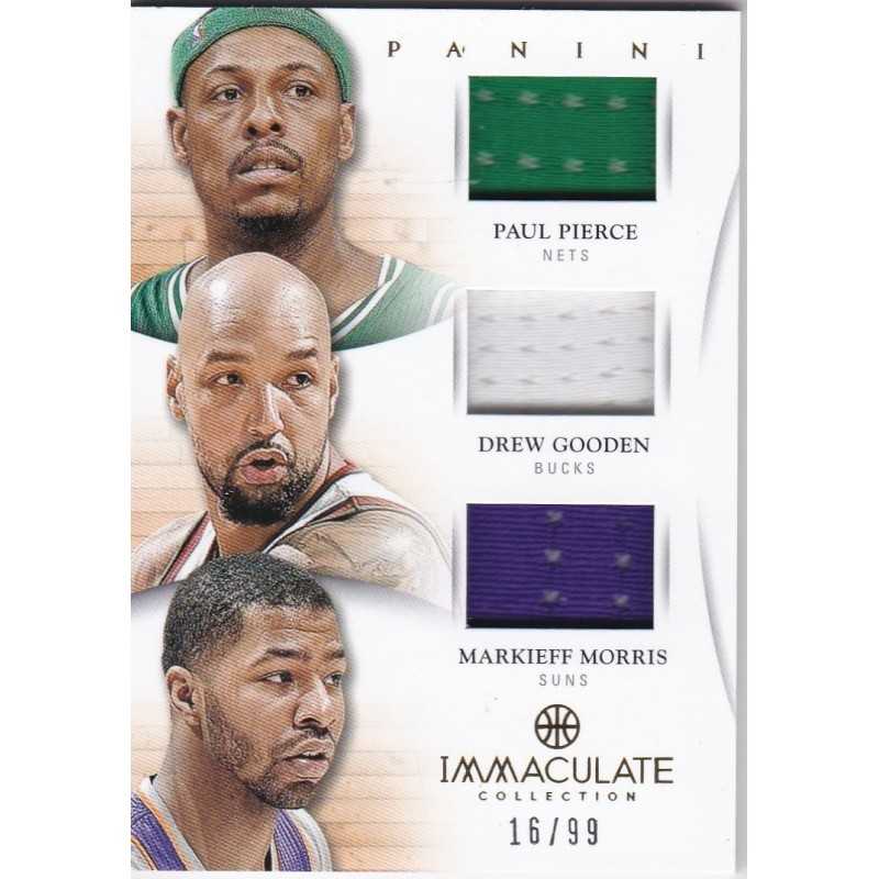 PIERCE/GOODEN/MORRIS 2012 PANINI IMMACULATE COLLECTION TRIOS 36 16/99