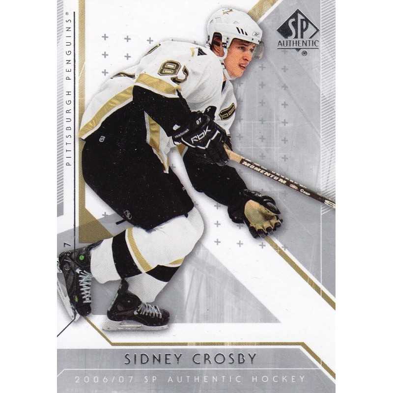 SIDNEY CROSBY 2006-07 UD SP AUTHENTIC