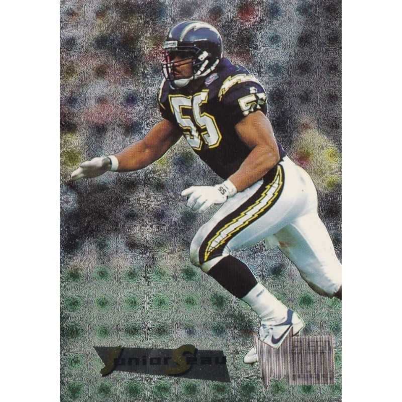 JUNIOR SEAU 1995 FLEER METAL