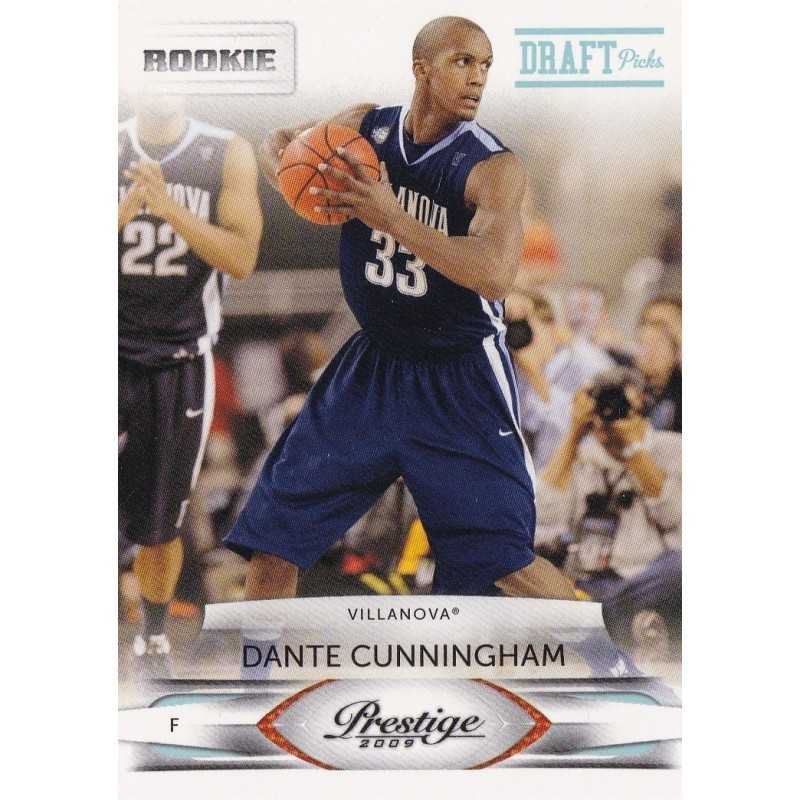 DANTE CUNNIGHAM 2009-10 PANINI PRESTIGE DRAFT PICKS ROOKIE /999