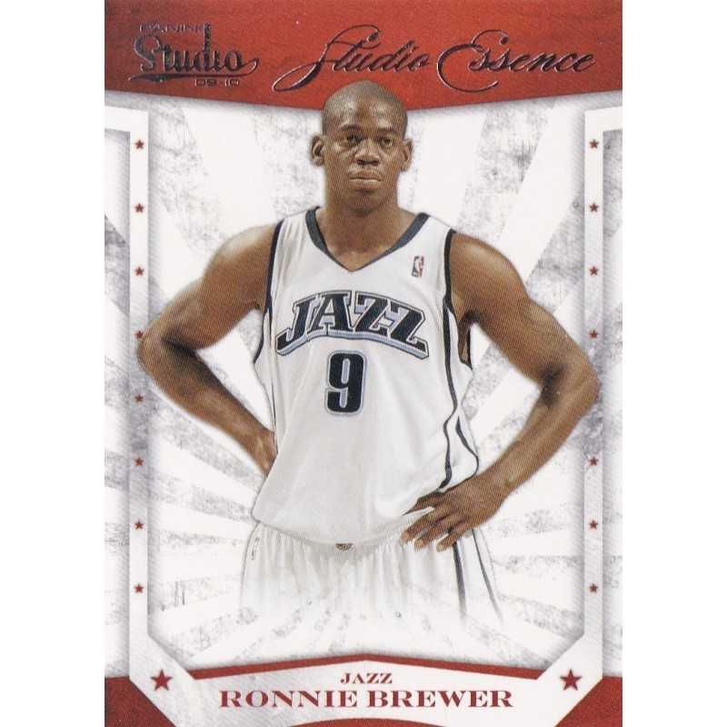 RONNIE BREWER 2009-10 PANINI STUDIO ESSENCE