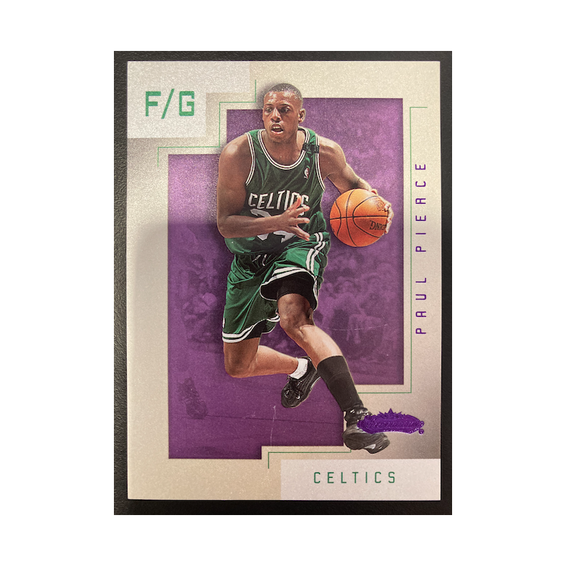 PAUL PIERCE 2001FLEER SHOWCASE MASTERPIECE 81 1/1