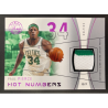 PAUL PIERCE 2003 FLEER FLAIR FINAL EDITION HOT NUMBER PATCH HN-PP 01/01