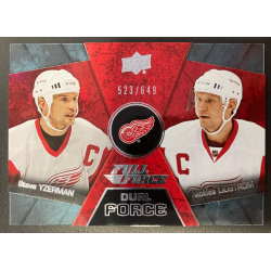 STEVE YZERMAN / NICKLAS LIDSTROM 2015-16 FULL FORCE DUAL FORCE /649