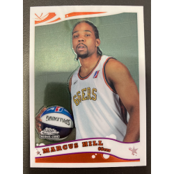 MARCUS HILL 2005-06 TOPPS CHROME ROOKIE