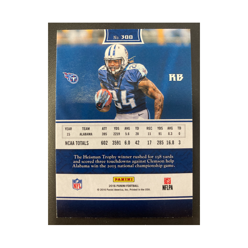 DERRICK HENRY 2016 PANINI FOIL ROOKIE