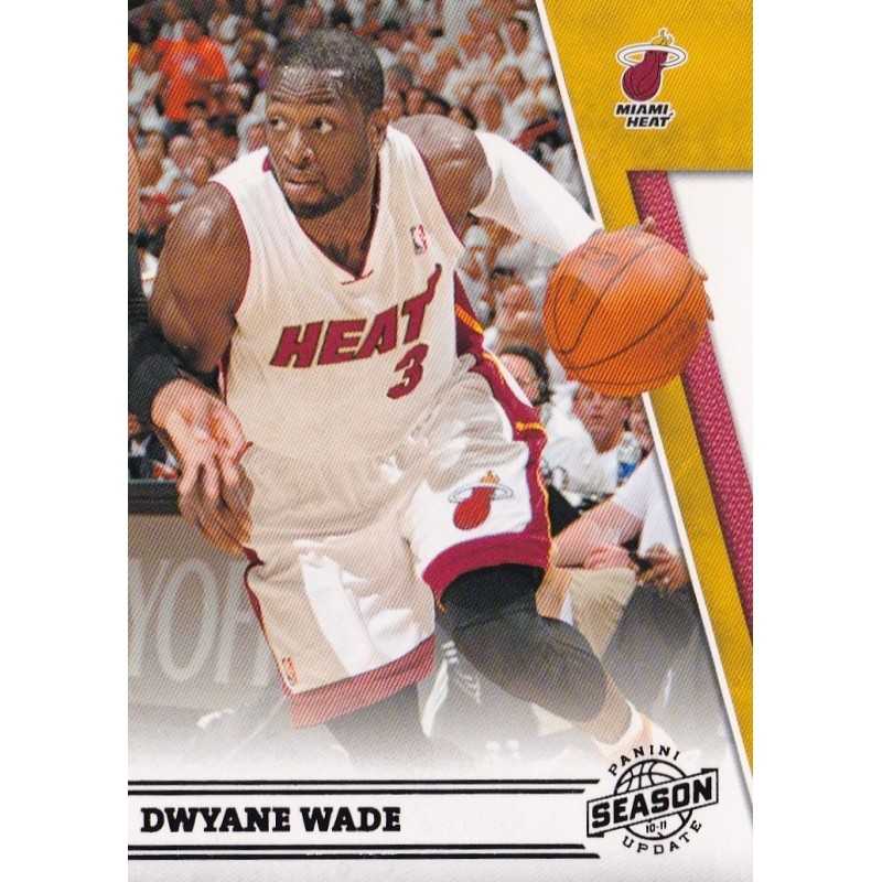 DWYANE WADE 2010-11 PANINI SEASON UPDATE