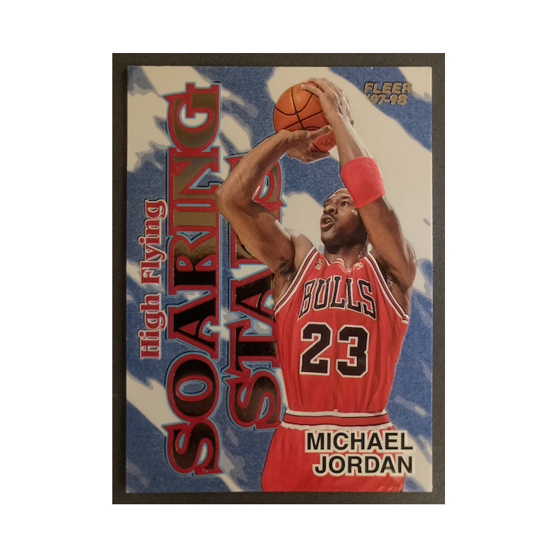 MICHAEL JORDAN 1997 HIGH FLYING SOARING STARS 9 OF 20