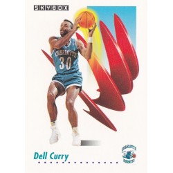 DELL CURRY 1991-92 SKYBOX