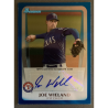 JOE WIELAND 2011 BOWMAN BPA-JW 29/199