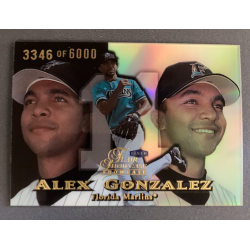 ALEX GONZALEZ 1999 FLAIR SHOWCASE ROW1 3346/6000