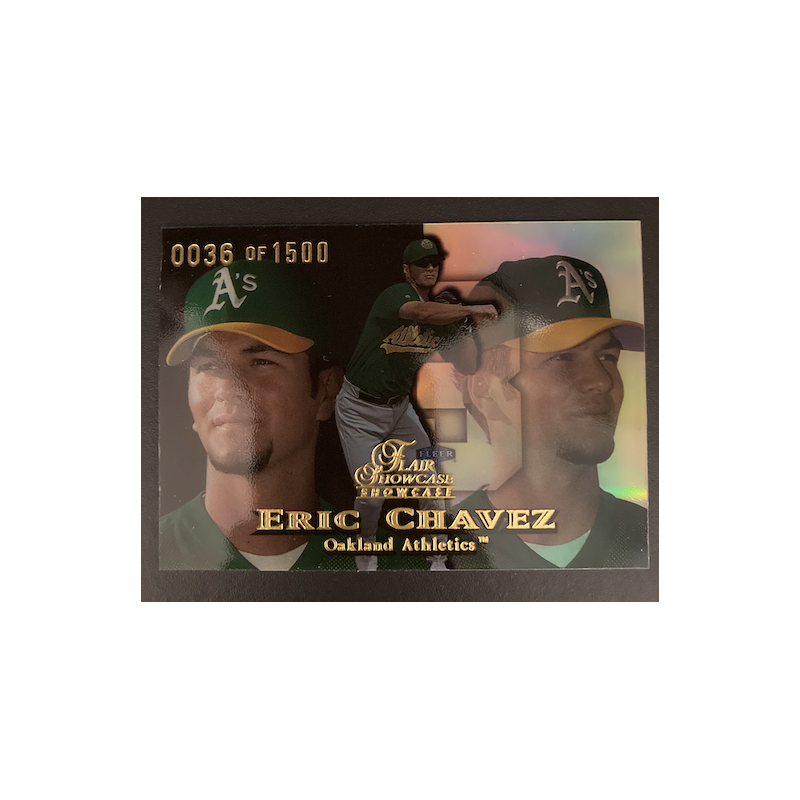 ERIC CHAVEZ 1999 FLAIR SHOWCASE ROW1 36/1500
