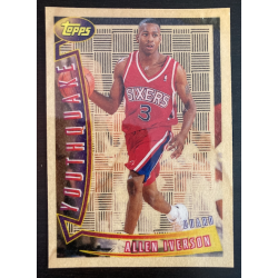ALLEN IVERSON 1996 TOPPS YOUTHQUAKE YQ1
