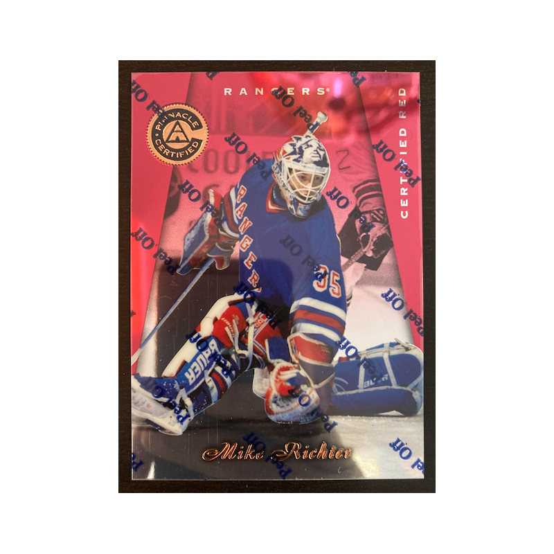 MIKE RICHTER 1997 PINNACLE CERTIFIED RED 13