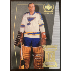 GLENN HALL 1999 UPPERDECK CENTURY LEGENDS 17