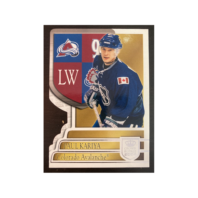 PAUL KARIYA 2004 PACIFIC CROWN ROYALE 25