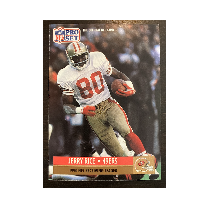 JERRY RICE 1991 RECEIVED LEADER 11