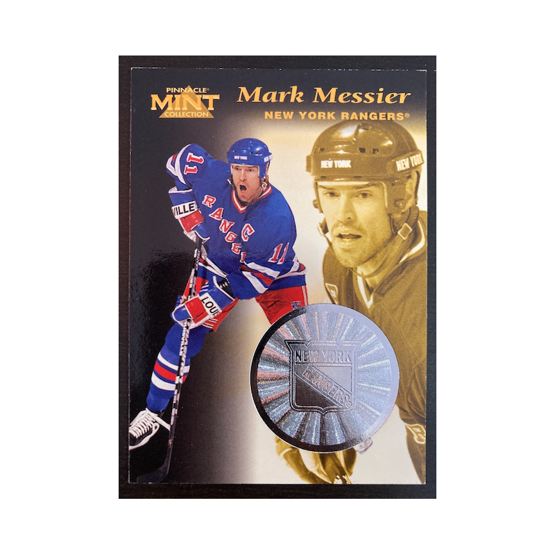 MARK MESSIER 1997 PINNACLE MINT COLLECTION SILVER 16 OF 30