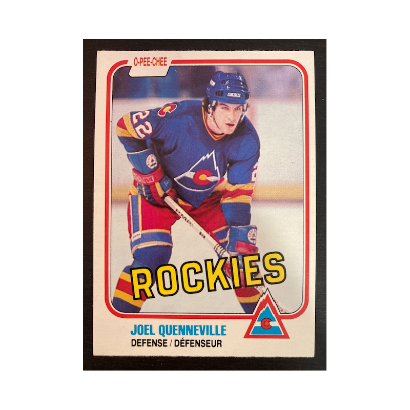 JOEL QUENNEVILLE 1981 O PEE CHEE 78