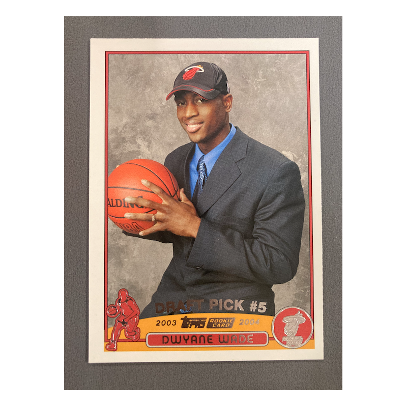 DWYANE WADE 2003 TOPPS COLLECTION 225 RC
