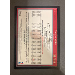 DWYANE WADE 2009 TOPPS CHROME REFRACTOR 415/500