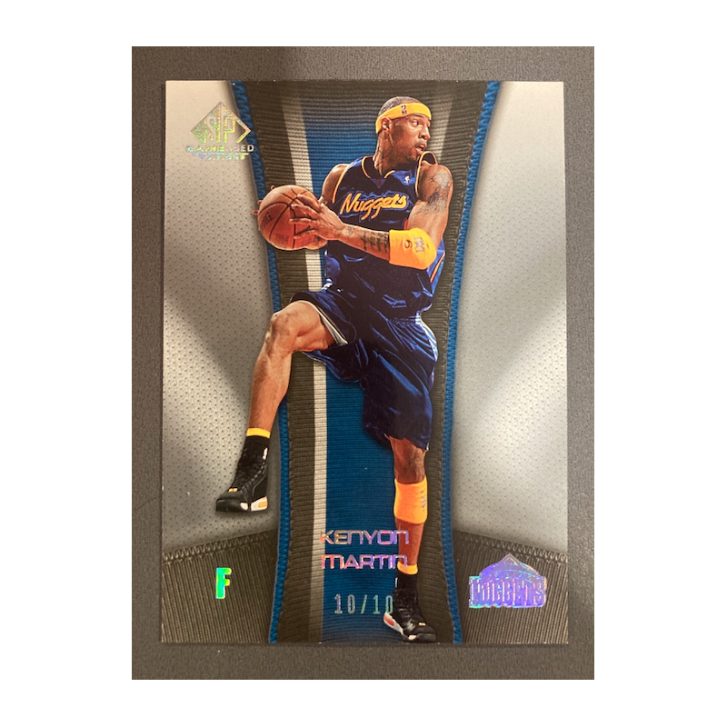 KENYON MARTIN 2006 UPPERDECK SP GAME USED RAINBOW 10/10