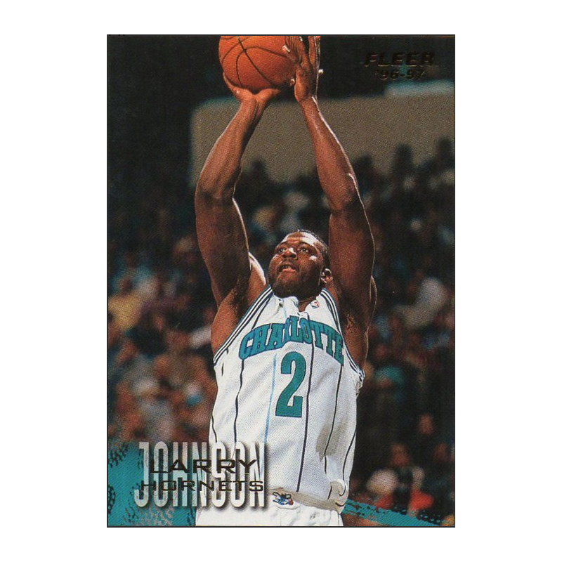 LARRY JOHNSON 1996-97 FLEER