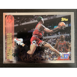 DENNIS RODMAN 1996 TOPPS NBA 50 176 - EXMT CONDITION