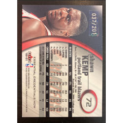 SHAWN KEMP 2000 EX CREDENTIAL 037/201 - EXMT CONDITION