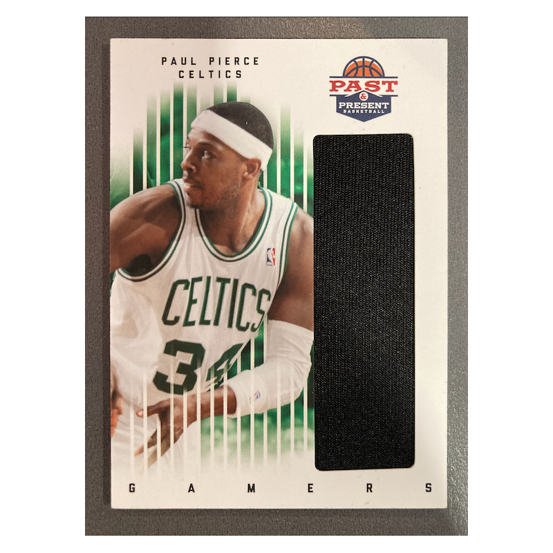 PAUL PIERCE 2011 PAST AND PRESENT JERSEY BLACK 66 - EXMT CONDITION