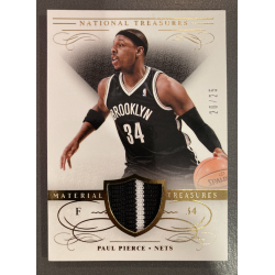 PAUL PIERCE 2013 NATIONAL TREASURES MATERIALS 20/25