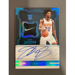 JOSH JACKSON 2017 DOMINION PLATINUM AUTO156 1/1