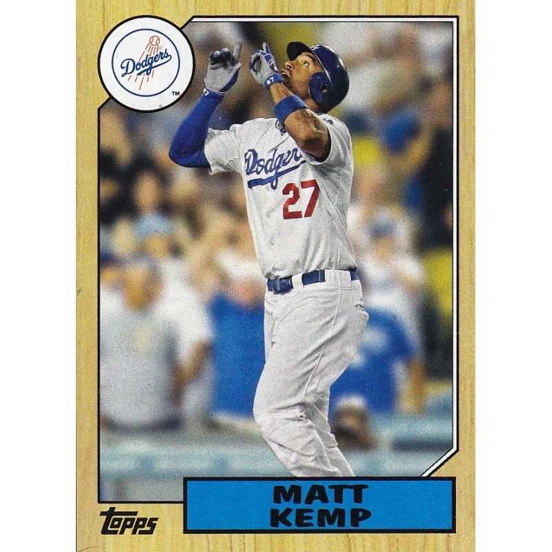 MATT KEMP 2012 TOPPS " 1987 TOPPS MINIS "