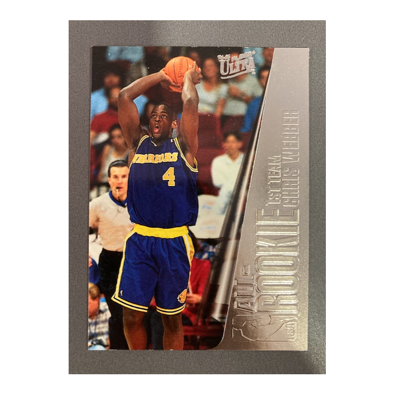CHRIS WEBBER 1994 FLEER ULTRA ALL-ROOKIE 1ST TEAM 5 OF 10
