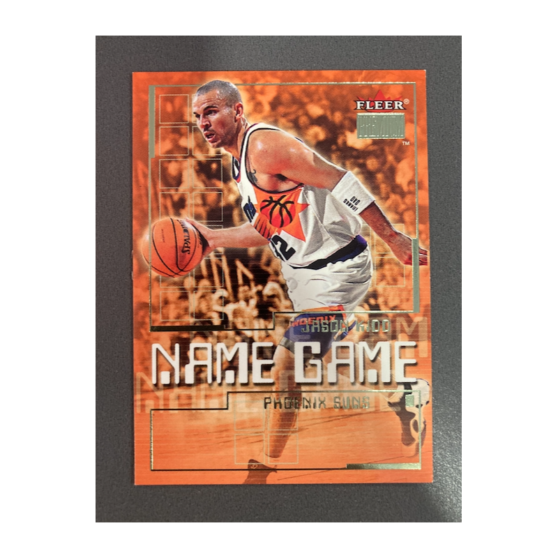 JASON KIDD 2004 FLEER NAME GAME NG4