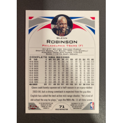 GLENN ROBINSON 2004 TOPPS CHROME GOLD REFRACTOR 71 82/99