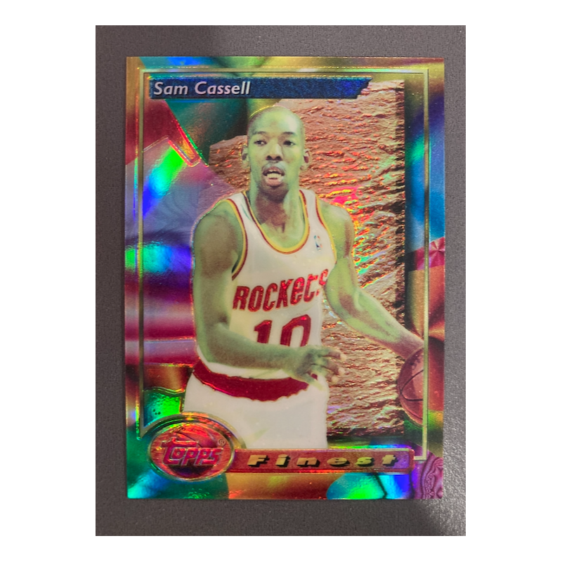 SAM CASSELL 1993 FINEST REFRACTOR RC 169