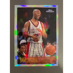 SAM CASSELL 1996 TOPPS CHROME REFRACTOR 82