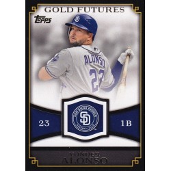 YONDER ALONSO 2012 TOPPS GOLD FUTURES