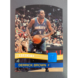 DERRICK BROWN 2010-11 DONRUSS BLUE / 49