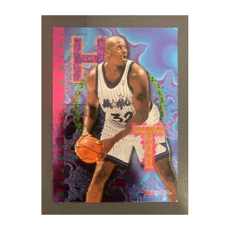 SHAQUILLE O'NEAL 1996 HOOPS HOT LIST 8 OF 10 - EXMT CONDITION