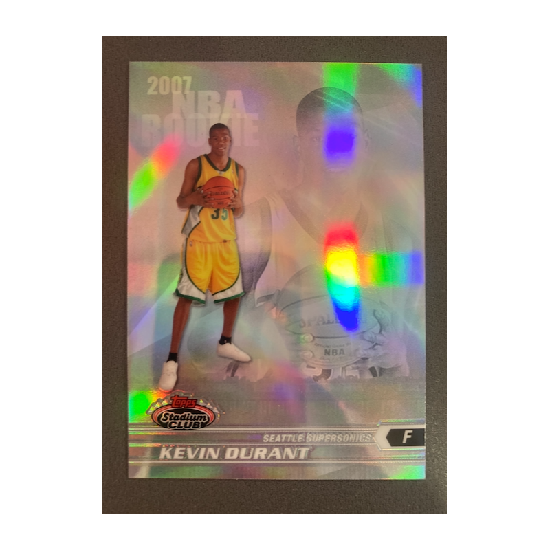 KEVIN DURANT 2007-08 STADIUM CLUB ROOKIE REFRACTOR 706/999