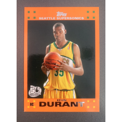 KEVIN DURANT 2007 TOPPS ORANGE ROOKIE 2 OF 14