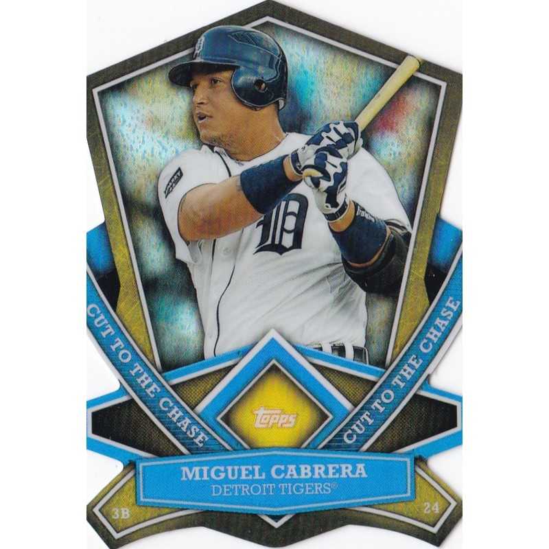 MIGUEL CABRERA 2013 TOPPS CUT TO THE CHASE